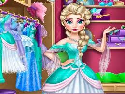 disney frozen princess elsa dress up