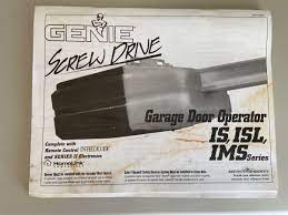 genie drive garage door opener