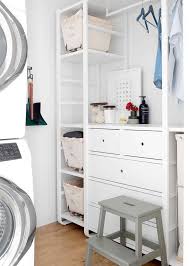This diy laundry room hanging rod project will save you hours of ironing and organizing. 10 Favorite Laundry Rooms With Storage Ideas To Steal