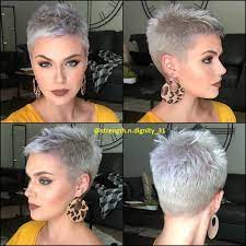 That being said, very short haircuts are easier to pull off than you might think. White Short Hairstyles Joyeux Noel20 Very Short Hair Super Short Hair Thick Hair Styles
