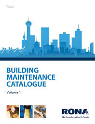 rona building maintenance catalogue