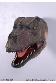 Dinosaur Head Allosaurus Mouth Open