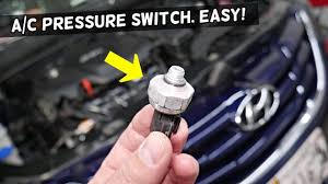 hyundai ac pressure switch replacement