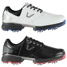 Details About Slazenger V300 Golf Shoes Mens Spikes Footwear