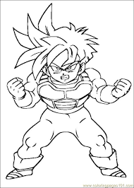 Dragon ball z gotenks coloring page. Dragon Ball Z 17 Coloring Page For Kids Free Dragon Ball Z Printable Coloring Pages Online For Kids Coloringpages101 Com Coloring Pages For Kids