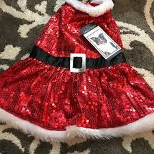 Nwt Mrs Claus Costume For Dog Szm Nwt