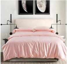 Egyptian Cotton Light Pink Bedding Set