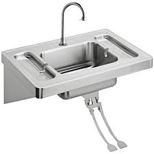 Lavatory Sink Kit With Foot Pedals