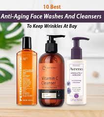 10 best anti aging face washes as per