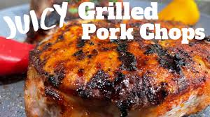 how to grill pork chops on a gas grill