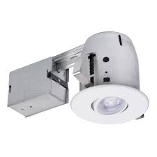Globe Electric 4 In White Recessed Lighting Kit 90440 The Home Depot