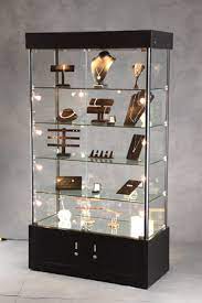 lighted tower display case display