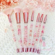 diy makeup brushes pink