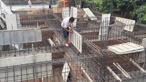 construction concrete beams foundation