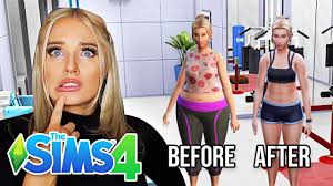 How does a sim lose weight in sims 4 how much weight can you lose while water fasting and excercising how to lose weight using wii fit how to eat so that you lose weight after preg. Weight Loss Challenge On The Sims 4 Body Transformation Youtube