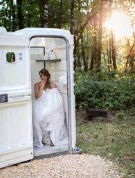 Favor ideas recommends planning on one portable toilet for every 35 guests at an outdoor wedding. Wedding Porta Potty Rentals In Oregon Best Pots