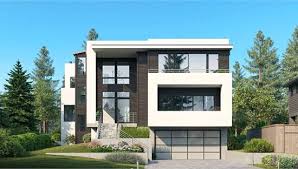 3 Story Outdoor Living Contemporary Style House Plan
