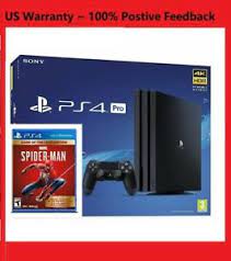 Juegos play 4 nuevos playstation ps4. Nuevo Playstation 4 Ps4 Pro 1tb Consola Cuh 7215b Juego Paquete Spider Man Ebay