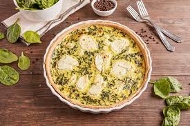 spinach and goat cheese quiche france