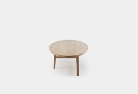 trio oval coffee table by neri hu
