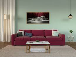 burgundy sofa what color wall 7 glam