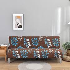 armless futon slipcover stretch