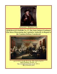 Analysis of Federalist       Teaching American History discountbase ga