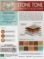 Concrete Stain Colors Color Cards Color Charts Kemiko