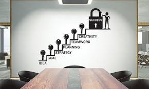 Office Wall Decal Teamwork Quote Wall