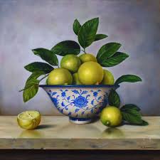 To ship anywhere else, please contact me through my website (and see more of my artwork): Still Life Fruit Bowl