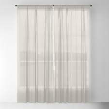 all one colour sheer curtain by