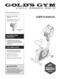 Gold's gym gold's gym recumbent bike 230r manual. View Manual In Pdf Format Manualzz