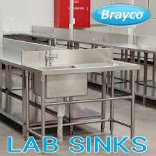 our stainless steel lab sink range brayco