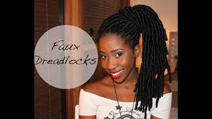 Faux locs are a great alternative to real locs—they'll give you the appearance of locs without the commitment. How To Get Faux Dreadlocks Tutorial Adannadavid Youtube