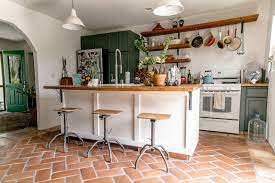 mexican inspired tile floors in the