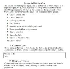 Coe B 2 2 Course Outline Template