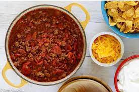 indiana style chili