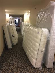 hilton recycles old mattresses into