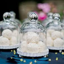 Personalized Glass Dome Wedding Bell