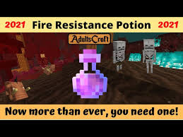 fire resistance potion you