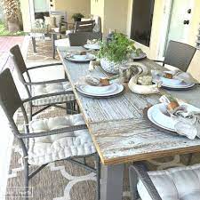 Diy Farmhouse Dining Table With