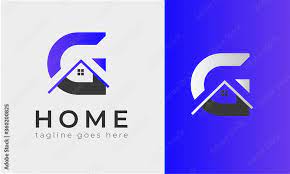 G Latter Concept House Logo Designs