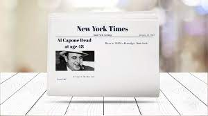 The answer for the clue: Al Capone By Jose Sanchez Garcia