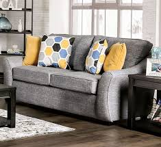 Sm8001 Jarrow Sofa Set In Light Gray