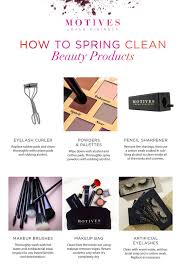 how to spring clean your beauty s