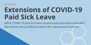 extensions of covid 19 paid sick leave