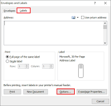 how to create labels in word javatpoint