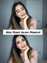 new year glam makeup tutorial