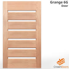Grange 6g Modern Solid Timber Door