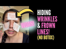 shockingly easy way to hide frown lines